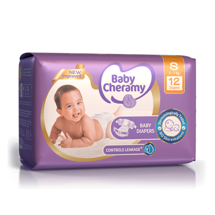 Baby Cheramy Diaper Small 12's