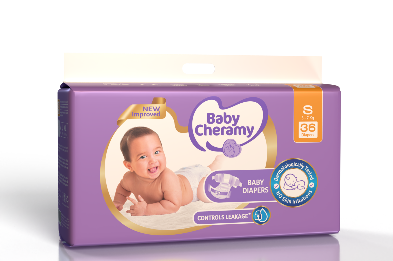 Baby Cheramy Diaper Small 36's