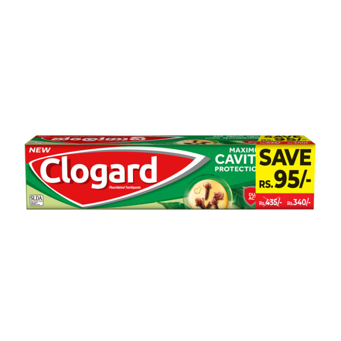 Clogard Toothpaste Regular 200g save Rs.95