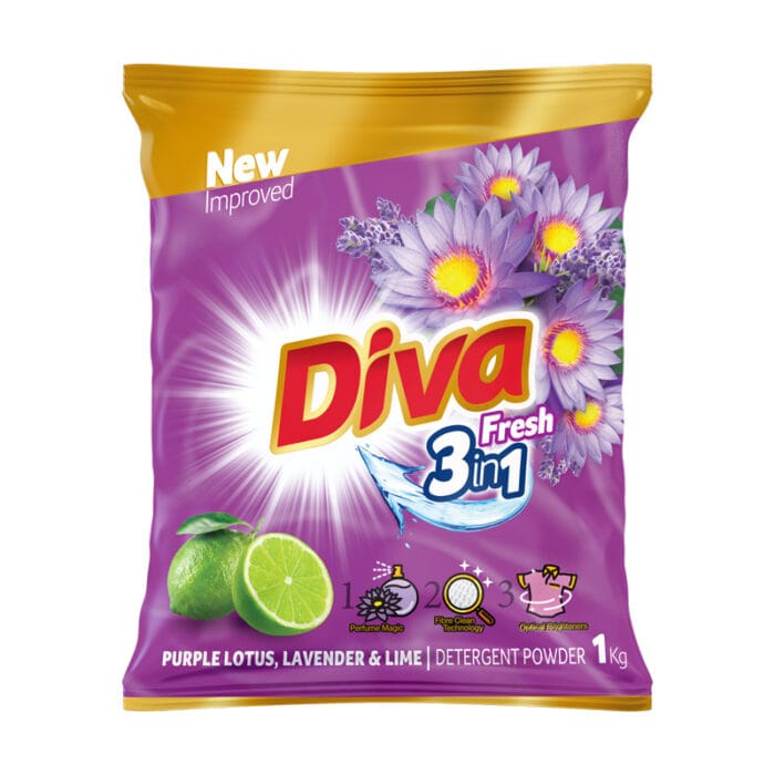 Diva Detergent Powder Lotus & lavendar 1kg