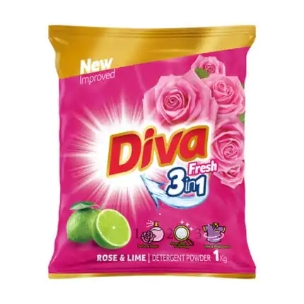 Diva Detergent Powder Rose & Lime 1kg