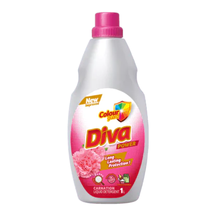 Diva Detergent Power Liquid Carnation 1L