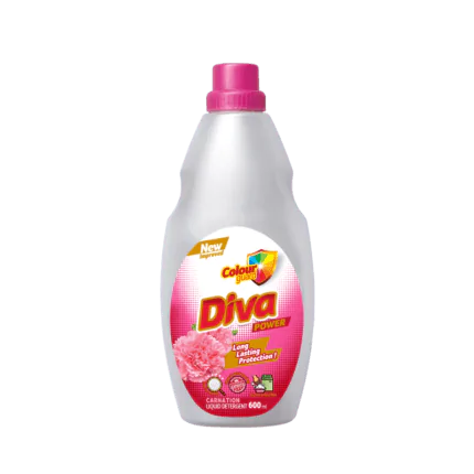Diva Detergent Power Liquid Germ Guard Carnation 600ml