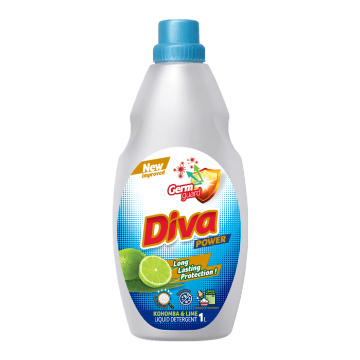 Diva Detergent Power Liquid Kohomba 1L