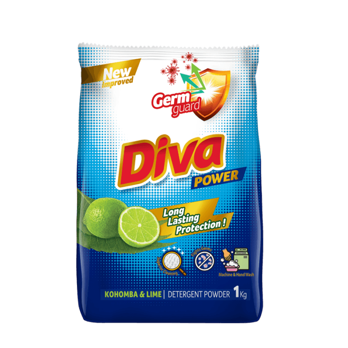 Diva Detergent Power Powder Kohomba 1kg