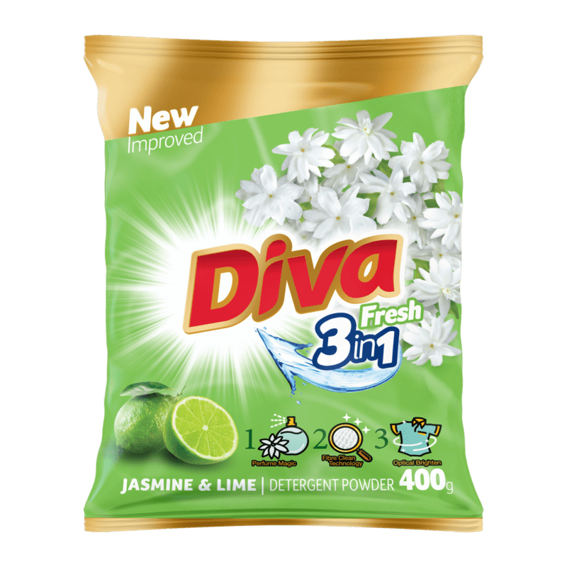 Diva Detergent powder Jesmin & Lime 400g