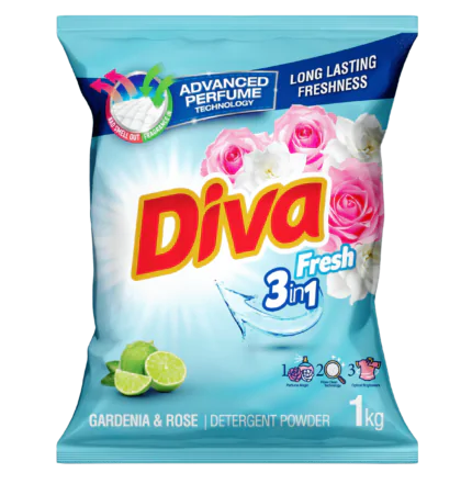 Diva Fresh Gardenia & Rose 1KG