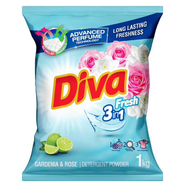 Diva Fresh Gardenia & Rose 1KG