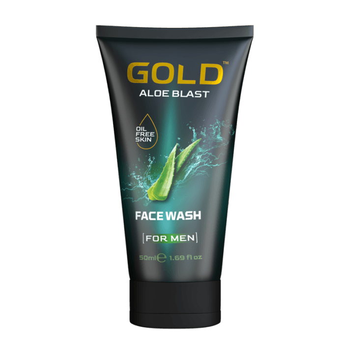 Gold Facewash Aloe Blast - 50ml