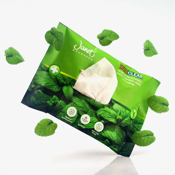 Janet Acne & Oil Control Face Cleansing Wipes_1