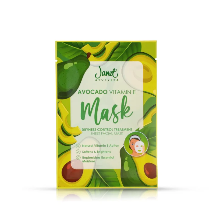 Janet Avocado Vitamin E Sheet Mask