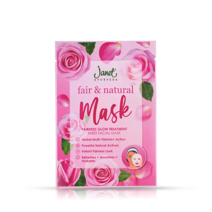 Janet Fair & Natural Sheet Mask