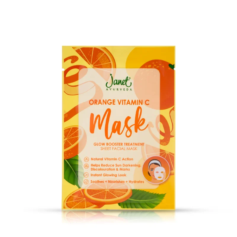 Janet Orange Vitamin C Sheet Mask