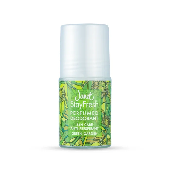 Janet Perfumed Deodorant Green Garden 30ml