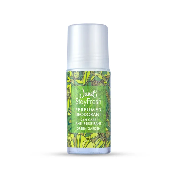 Janet Perfumed Deodorant Green Garden 50ml-2