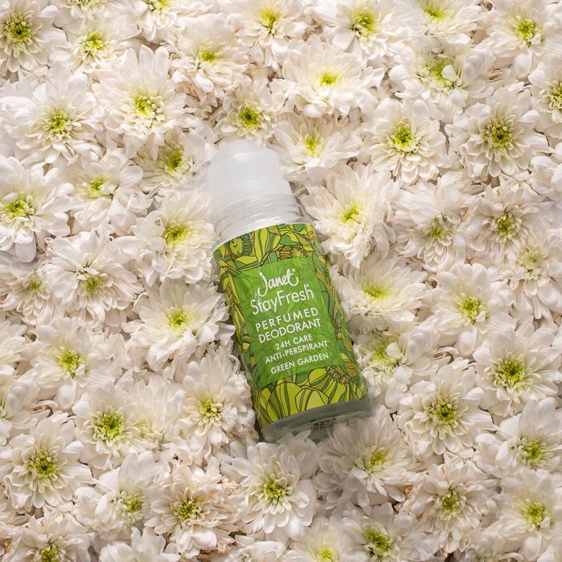 Janet Perfumed Deodorant Green Garden 50ml