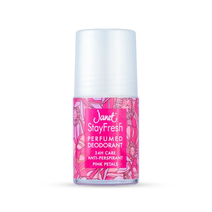Janet Perfumed Deodorant Pink Petals 30ml