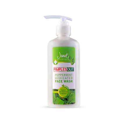 Janet Pimples Out Peppermint Medicated Face Wash 300ml-2