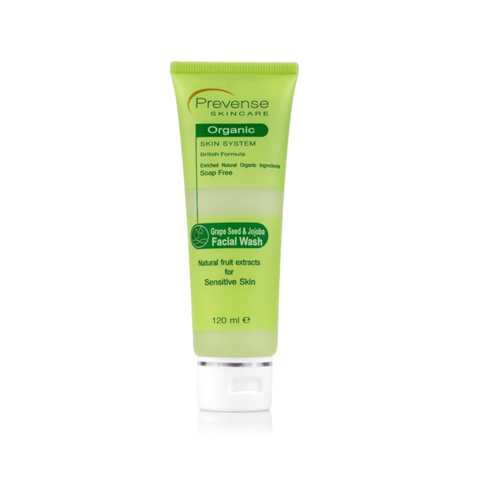 Prevense Grape Seed & Jojoba Facial Wash For Sensitive Skin 120ml