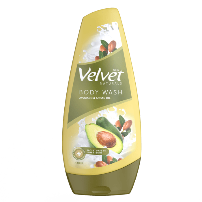 Velvet Body Wash Naturals Avocado & Argon Oil 140ML