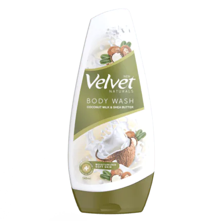Velvet Body Wash Naturals Coconut Milk & Shea Butter 140ML
