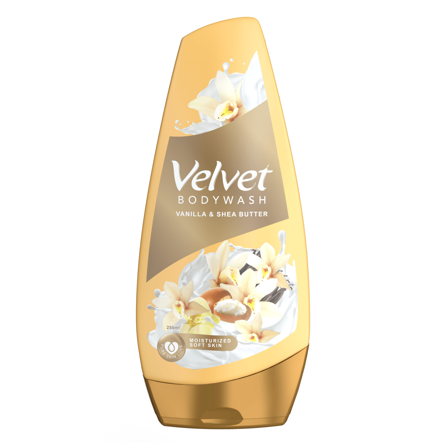 Velvet Body Wash - Vanilla & Shea Butter 250ml
