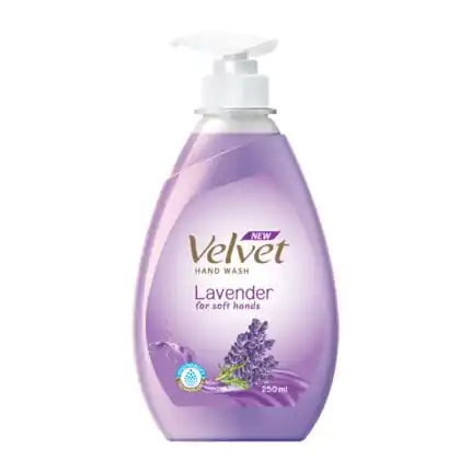 Velvet Hand wash pump Lavender 250ml