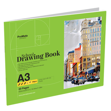 ProMate A3 Drawing Book 20P 3