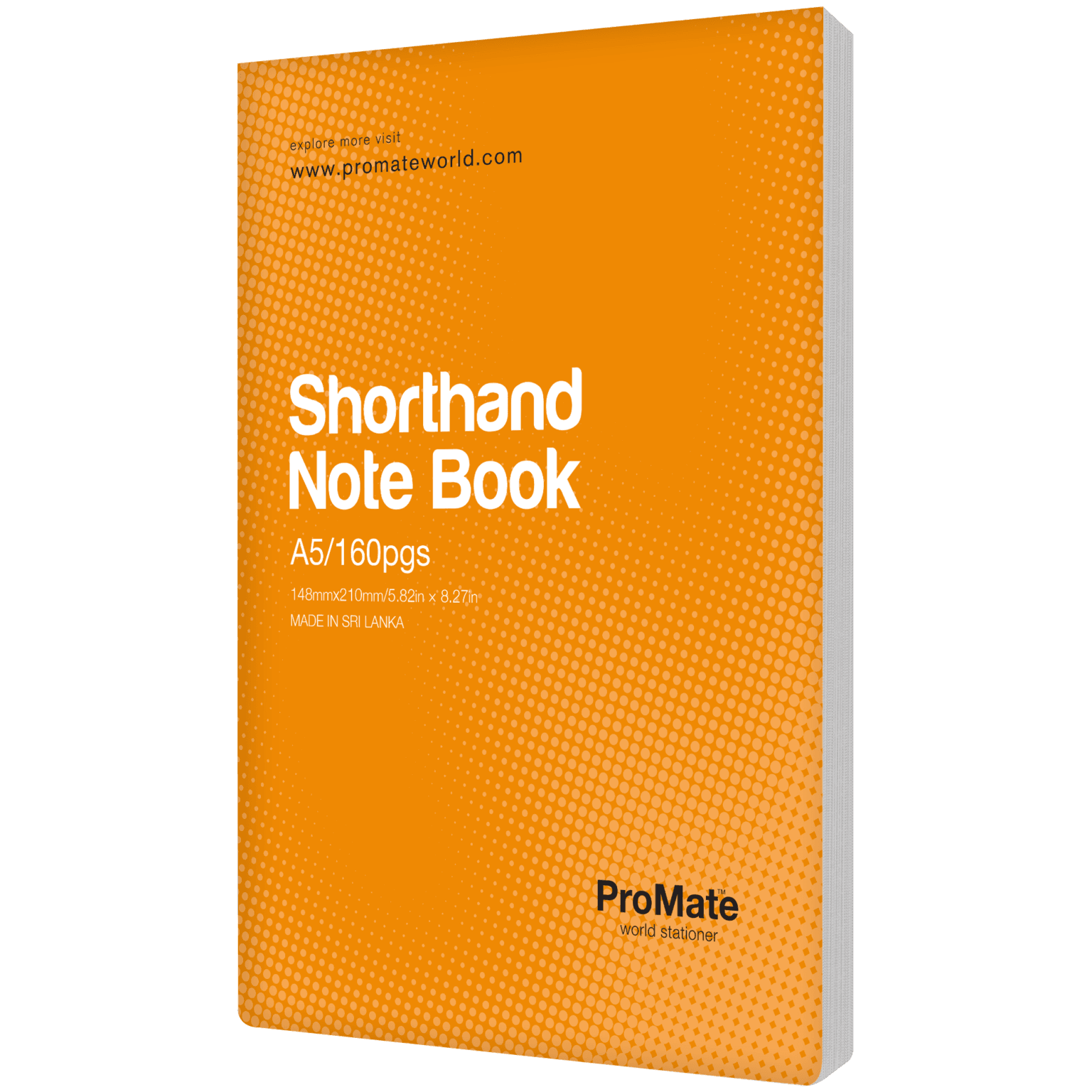 ProMate A5 Shorthand Notebook 160Pgs 1