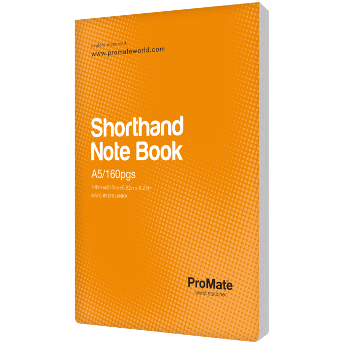 ProMate A5 Shorthand Notebook 160Pgs 1