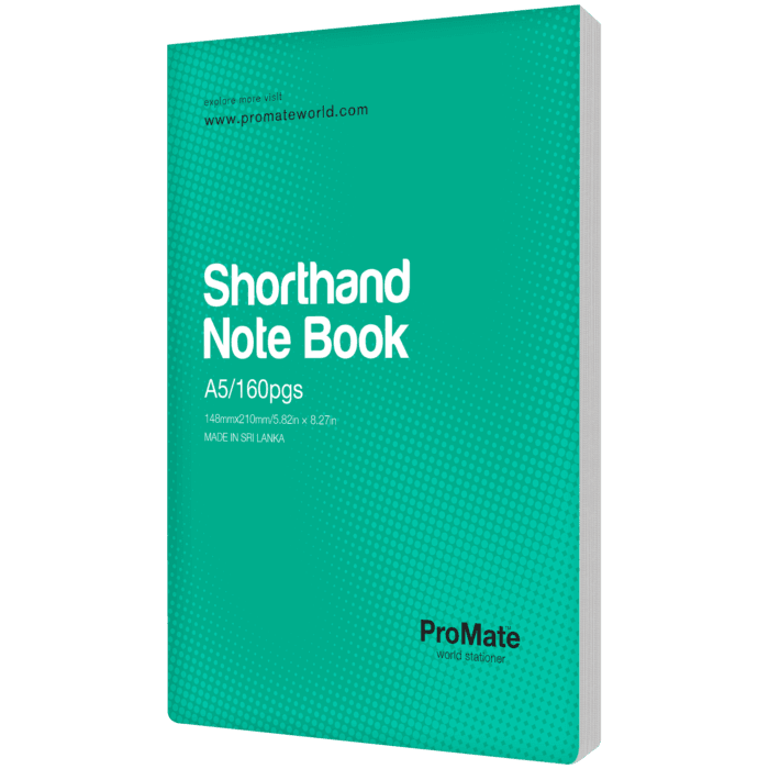 ProMate A5 Shorthand Notebook 160Pgs 4
