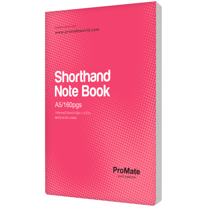 ProMate A5 Shorthand Notebook 160Pgs 6