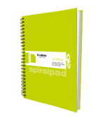 ProMate A6 Hardcover Flip-on Spiral Pad 100Pgs 2