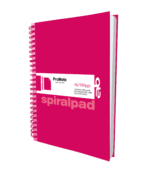 ProMate A6 Hardcover Flip-on Spiral Pad 100Pgs 3