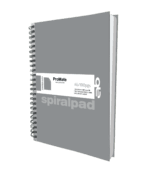 ProMate A6 Hardcover Flip-on Spiral Pad 100Pgs 6