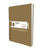 ProMate A6 Hardcover Flip-on Spiral Pad 100Pgs 7