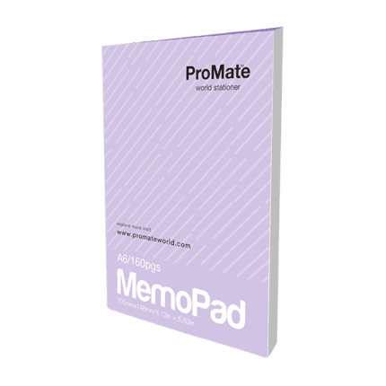 ProMate A6 Memo Pad 160Pgs 3