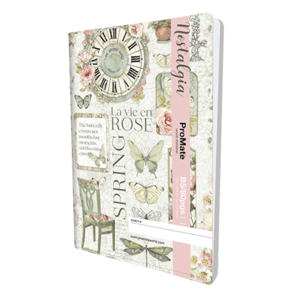 ProMate B5 Nostalgia Single 80 Pages Book 2