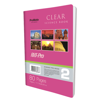 ProMate CR 80Pgs Clear Book 4
