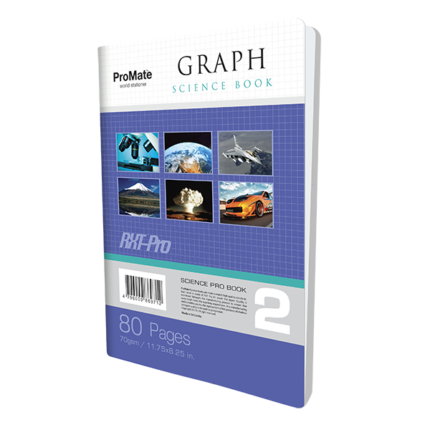 ProMate CR 80Pgs Graph Book 4
