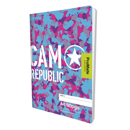 ProMate CR 80Pgs Single Ruled Book 9