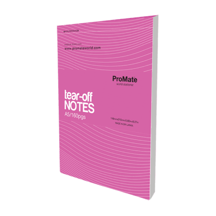 ProMate TEAR-OFF NOTEPAD A5-160P 6
