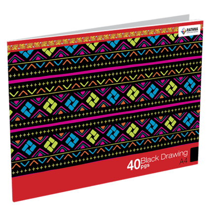 Rathna A4 Black Drawing Book 40Pgs 3