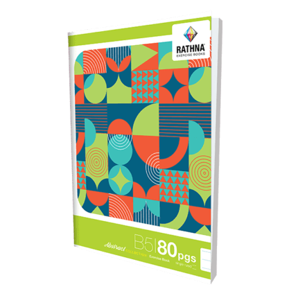 Rathna B5 Single Ruled 80 Pages Book 2