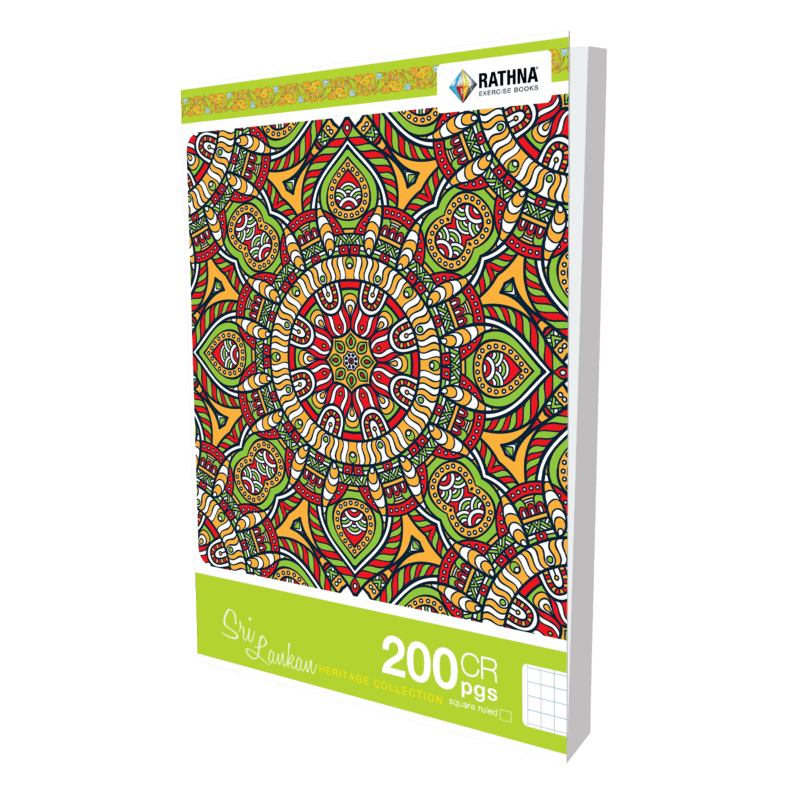 Rathna CR 200 Pages Square Ruled Book 1