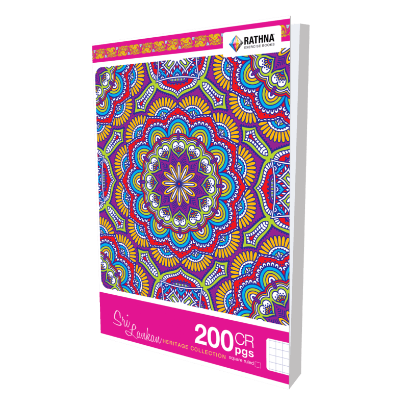 Rathna CR 200 Pages Square Ruled Book 2
