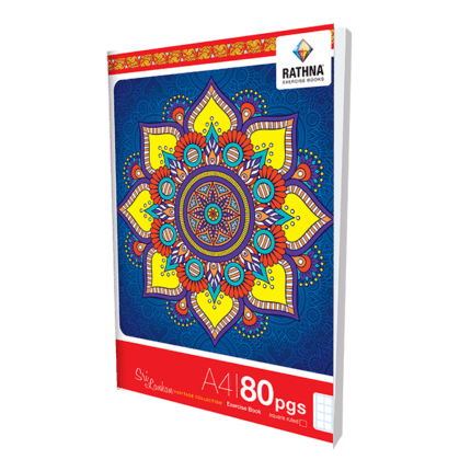 Rathna CR 80 Pages Square Ruled Book 5