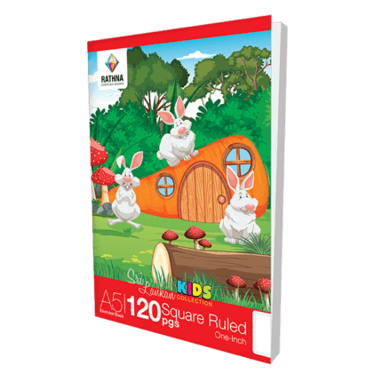 Rathna Exercise 120 Pages Square Ruled One Inch Book 3