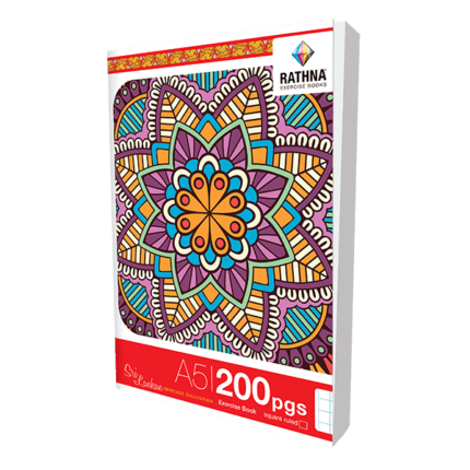 Rathna Square Ruled 200 Pages Exercise Book 4