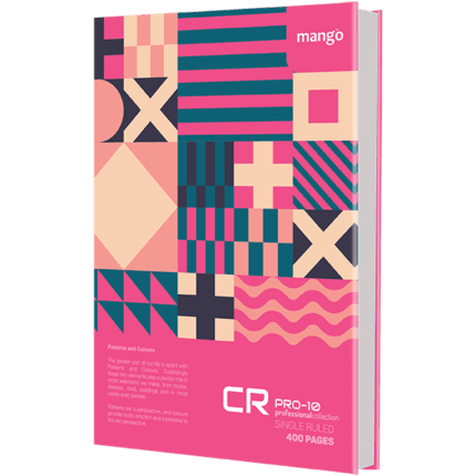CR 400Pgs Hardcover Single Ruled 3